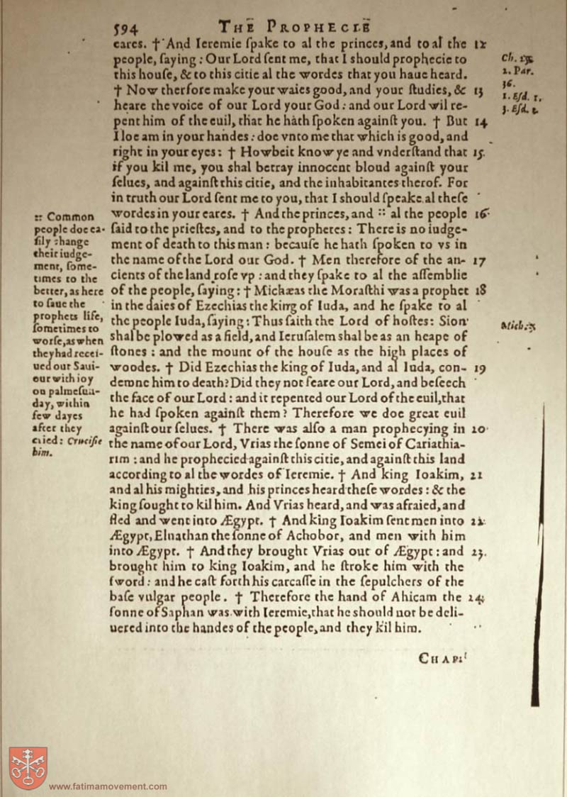Original Douay Rheims Catholic Bible scan 1729