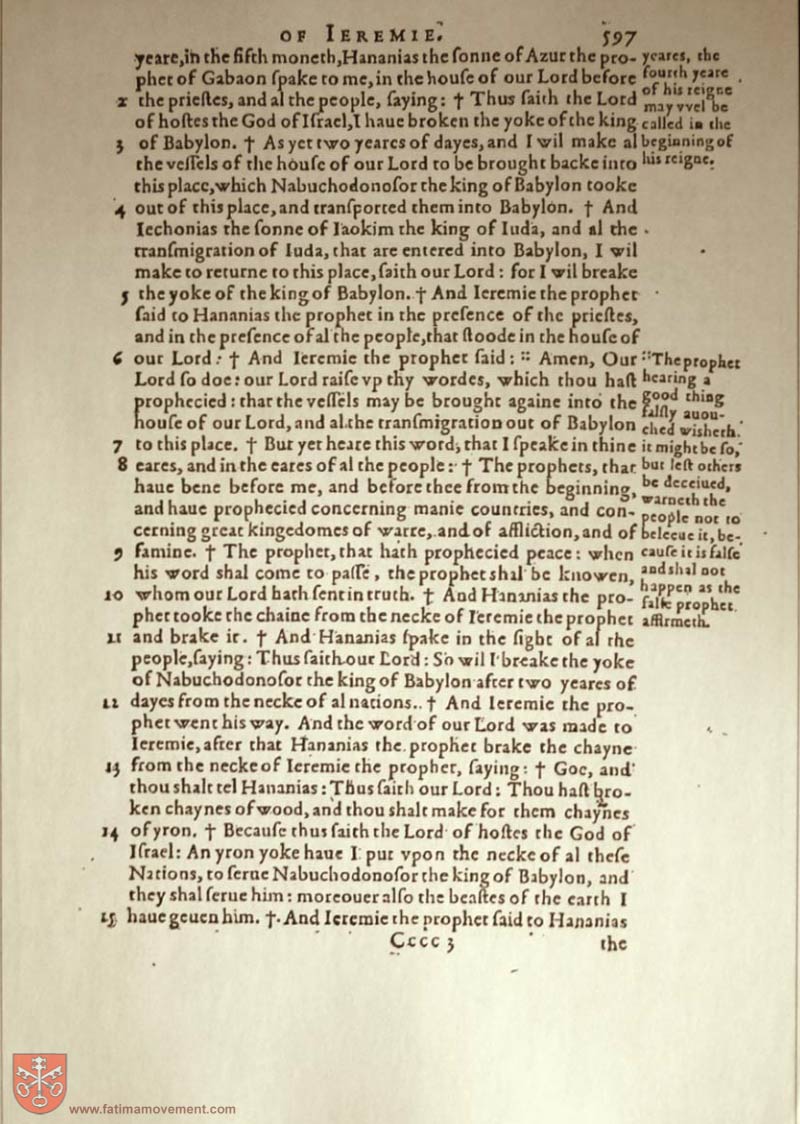 Original Douay Rheims Catholic Bible scan 1732