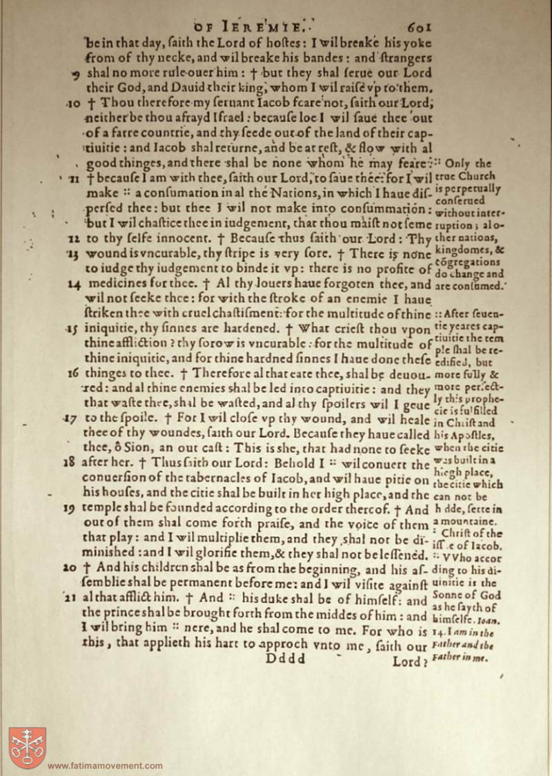 Original Douay Rheims Catholic Bible scan 1736
