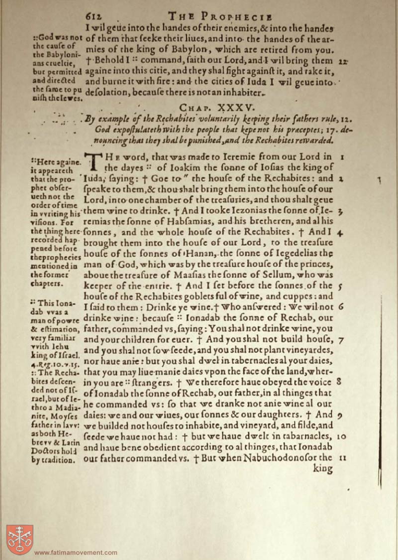 Original Douay Rheims Catholic Bible scan 1747