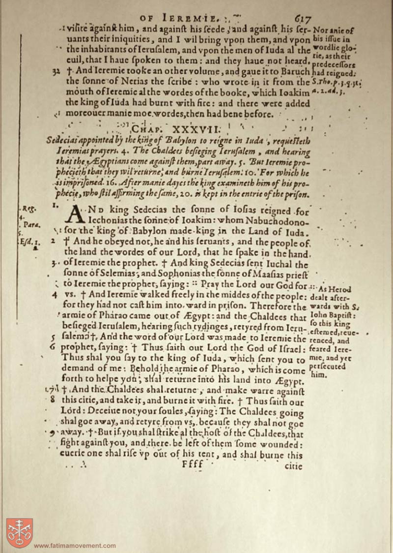 Original Douay Rheims Catholic Bible scan 1752