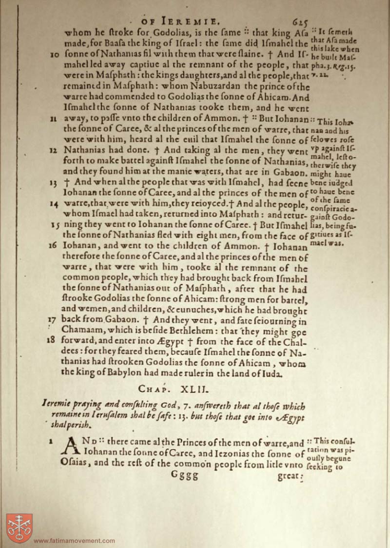 Original Douay Rheims Catholic Bible scan 1760