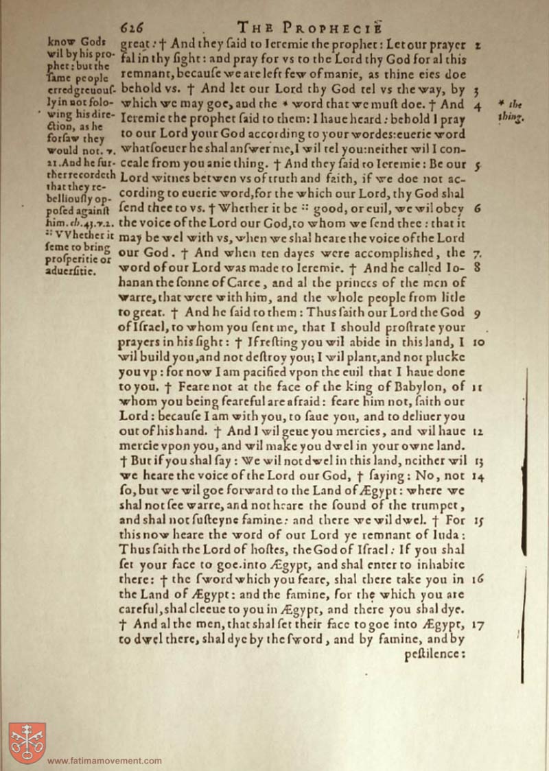 Original Douay Rheims Catholic Bible scan 1761