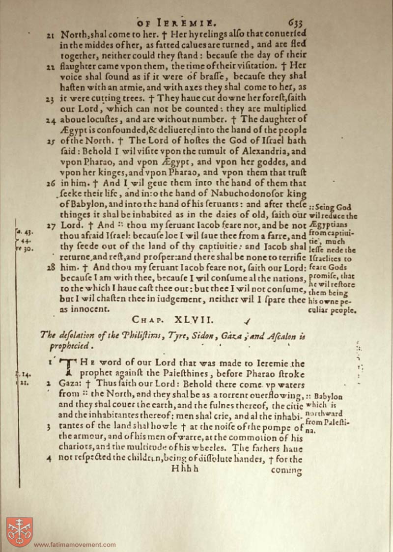 Original Douay Rheims Catholic Bible scan 1768