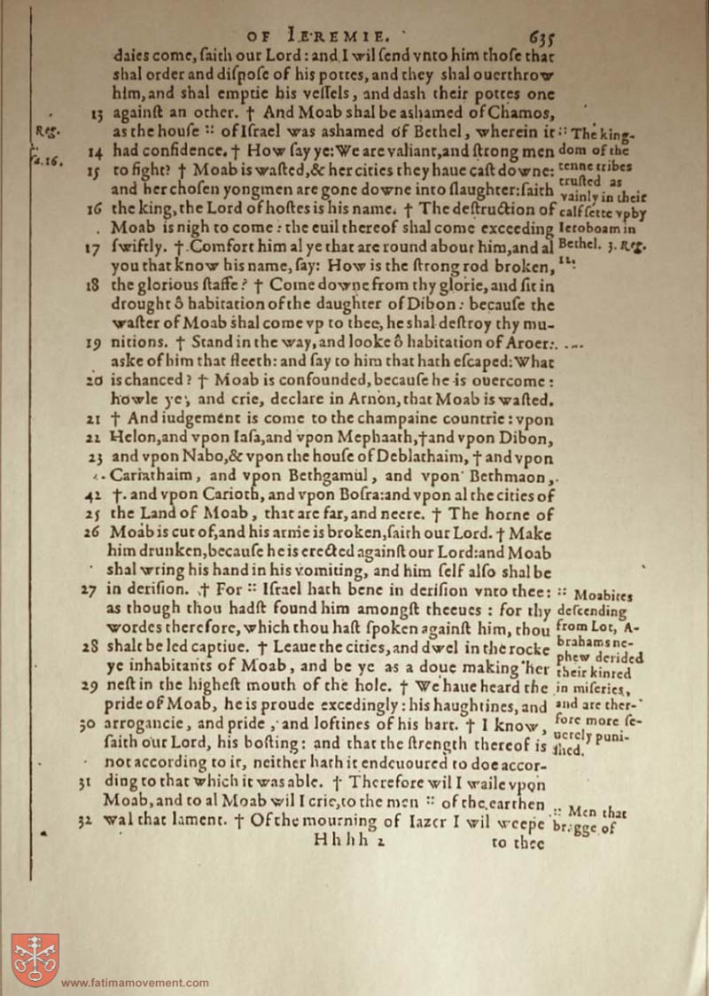 Original Douay Rheims Catholic Bible scan 1770