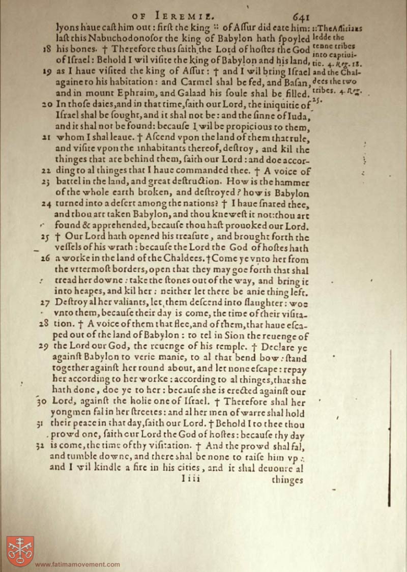 Original Douay Rheims Catholic Bible scan 1776