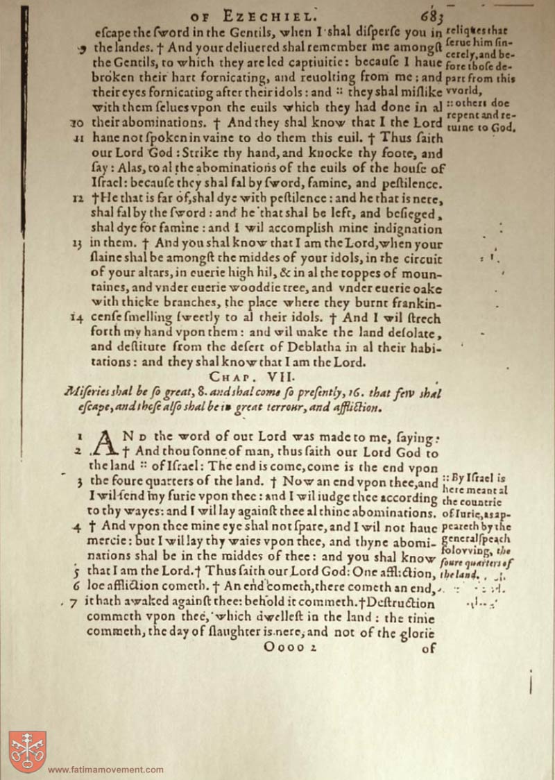 Original Douay Rheims Catholic Bible scan 1818