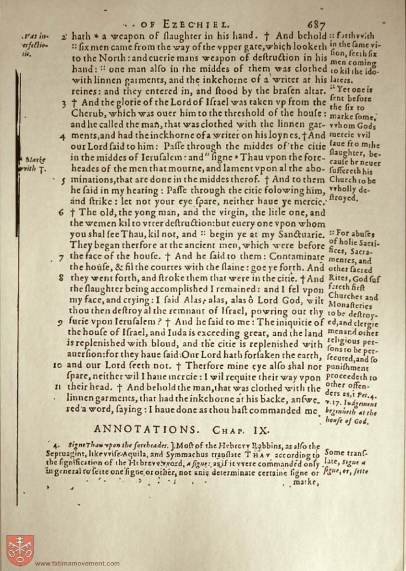 Original Douay Rheims Catholic Bible scan 1822