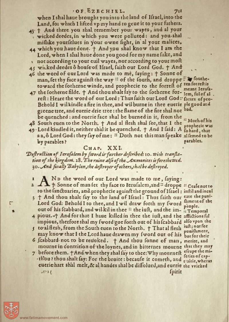Original Douay Rheims Catholic Bible scan 1846