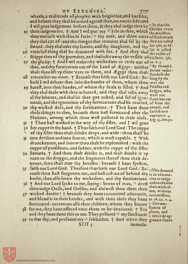 Original Douay Rheims Catholic Bible scan 1852