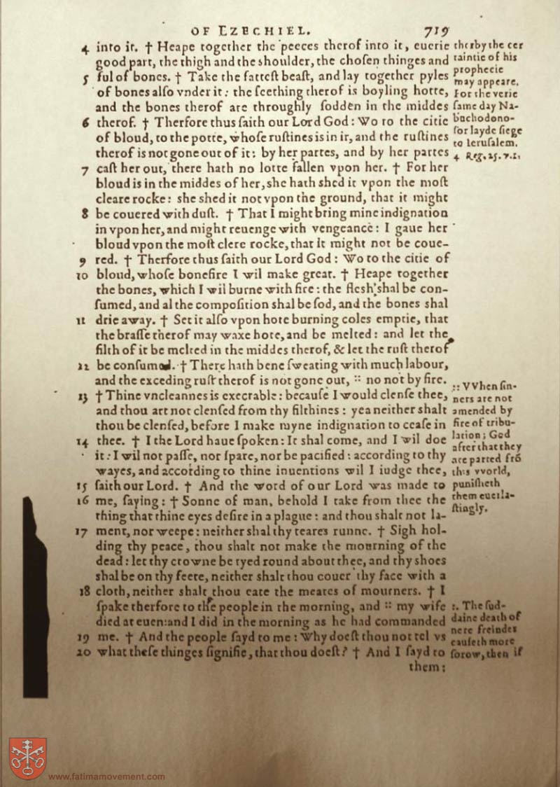 Original Douay Rheims Catholic Bible scan 1854