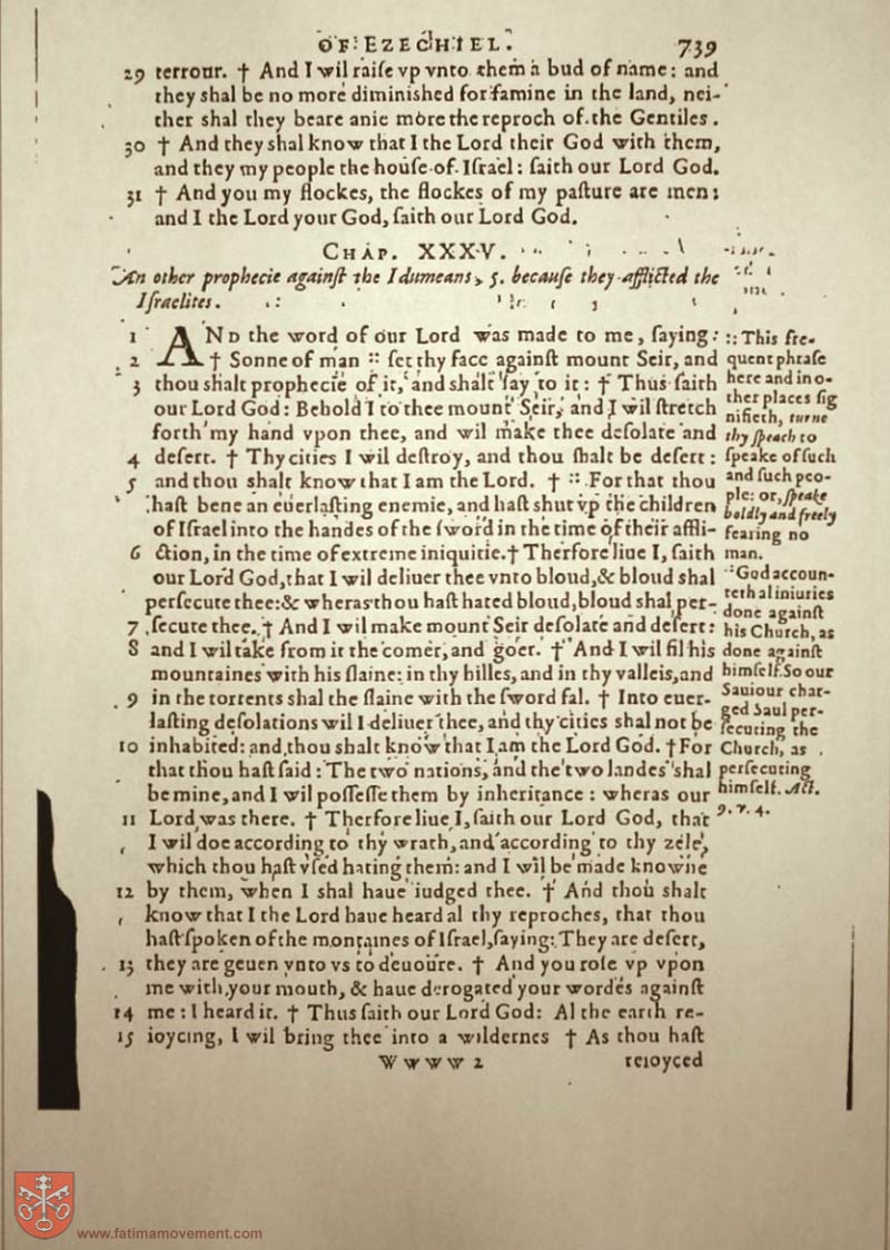 Original Douay Rheims Catholic Bible scan 1874