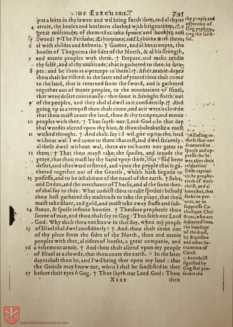 Original Douay Rheims Catholic Bible scan 1880