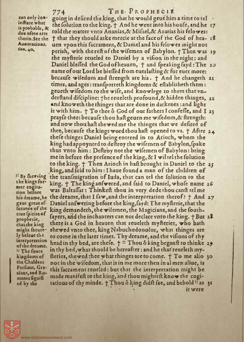 Original Douay Rheims Catholic Bible scan 1909