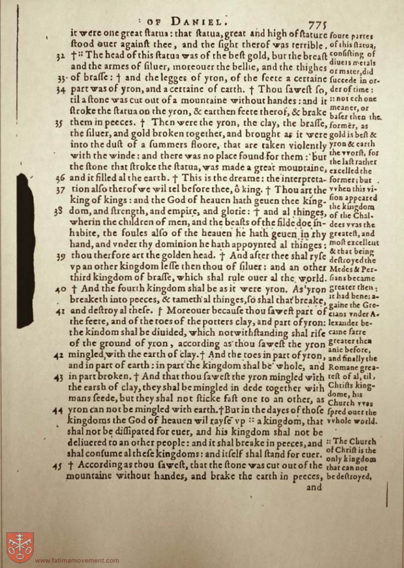 Original Douay Rheims Catholic Bible scan 1910