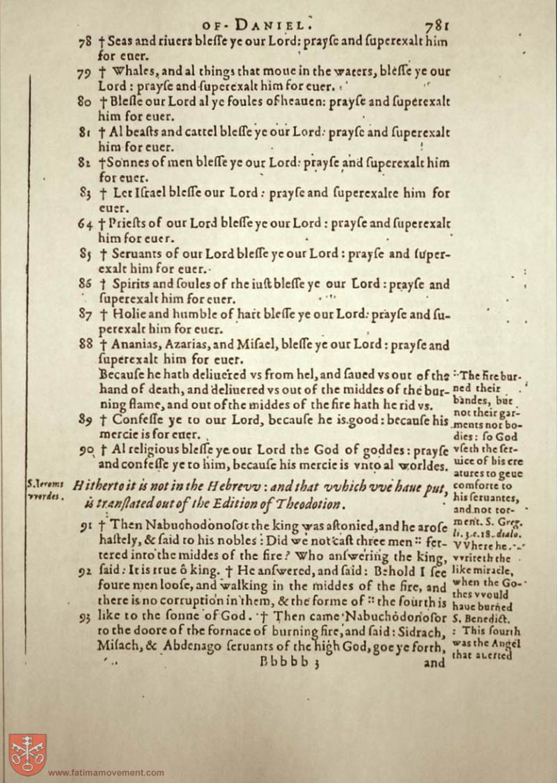 Original Douay Rheims Catholic Bible scan 1916