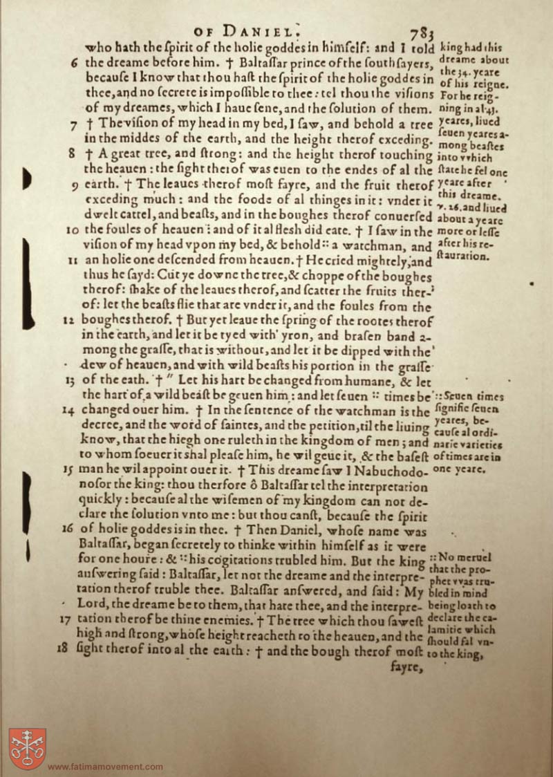 Original Douay Rheims Catholic Bible scan 1918