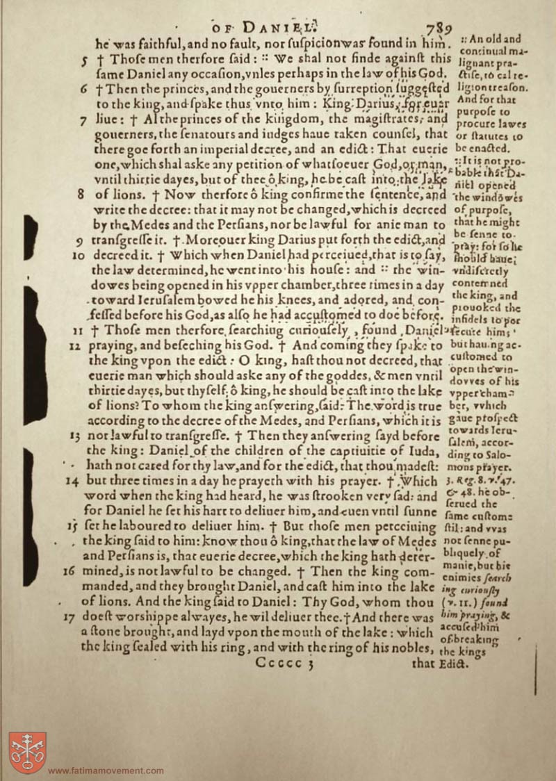 Original Douay Rheims Catholic Bible scan 1924