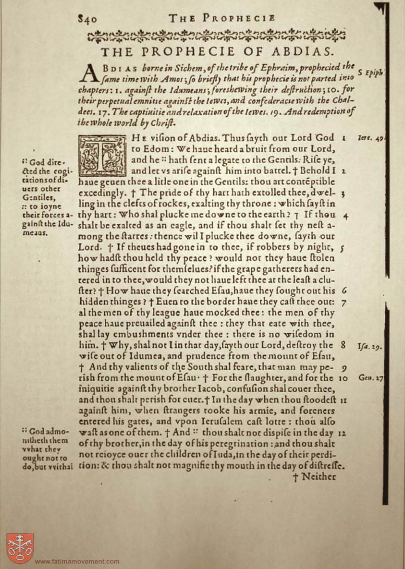 Original Douay Rheims Catholic Bible scan 1975