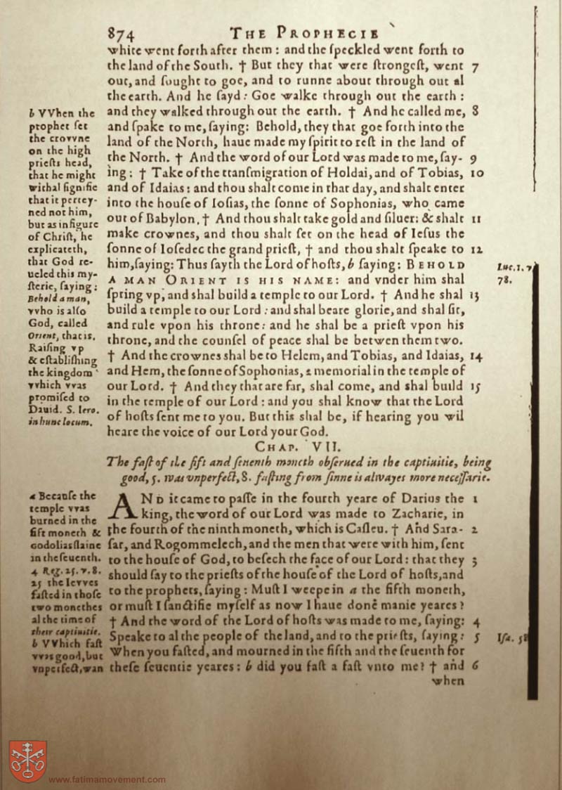 Original Douay Rheims Catholic Bible scan 2009