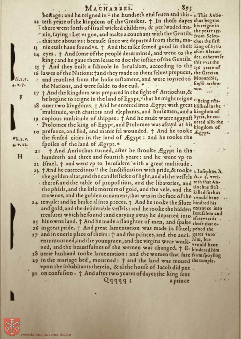 Original Douay Rheims Catholic Bible scan 2028