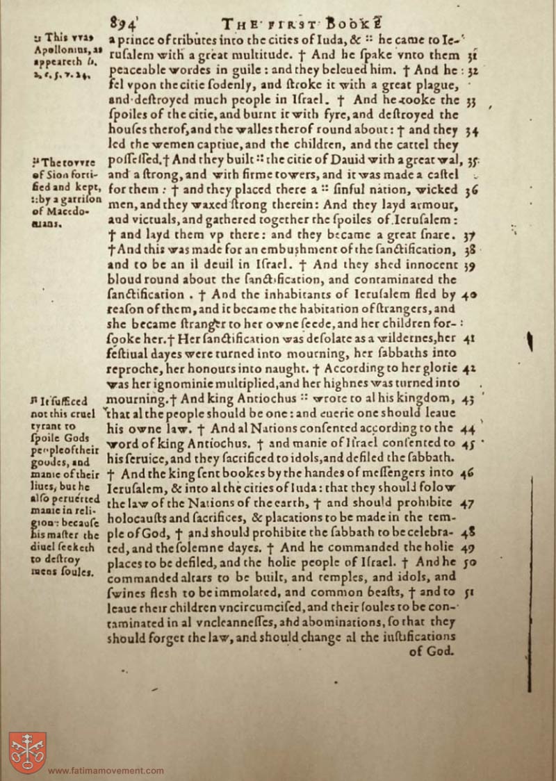 Original Douay Rheims Catholic Bible scan 2029