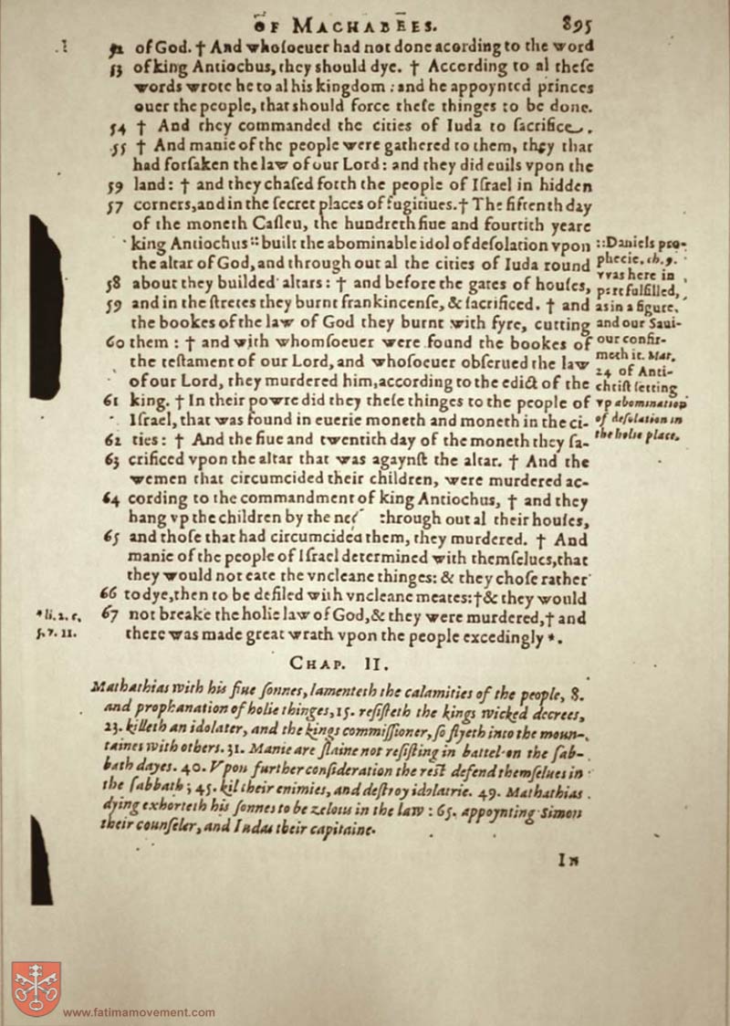 Original Douay Rheims Catholic Bible scan 2030
