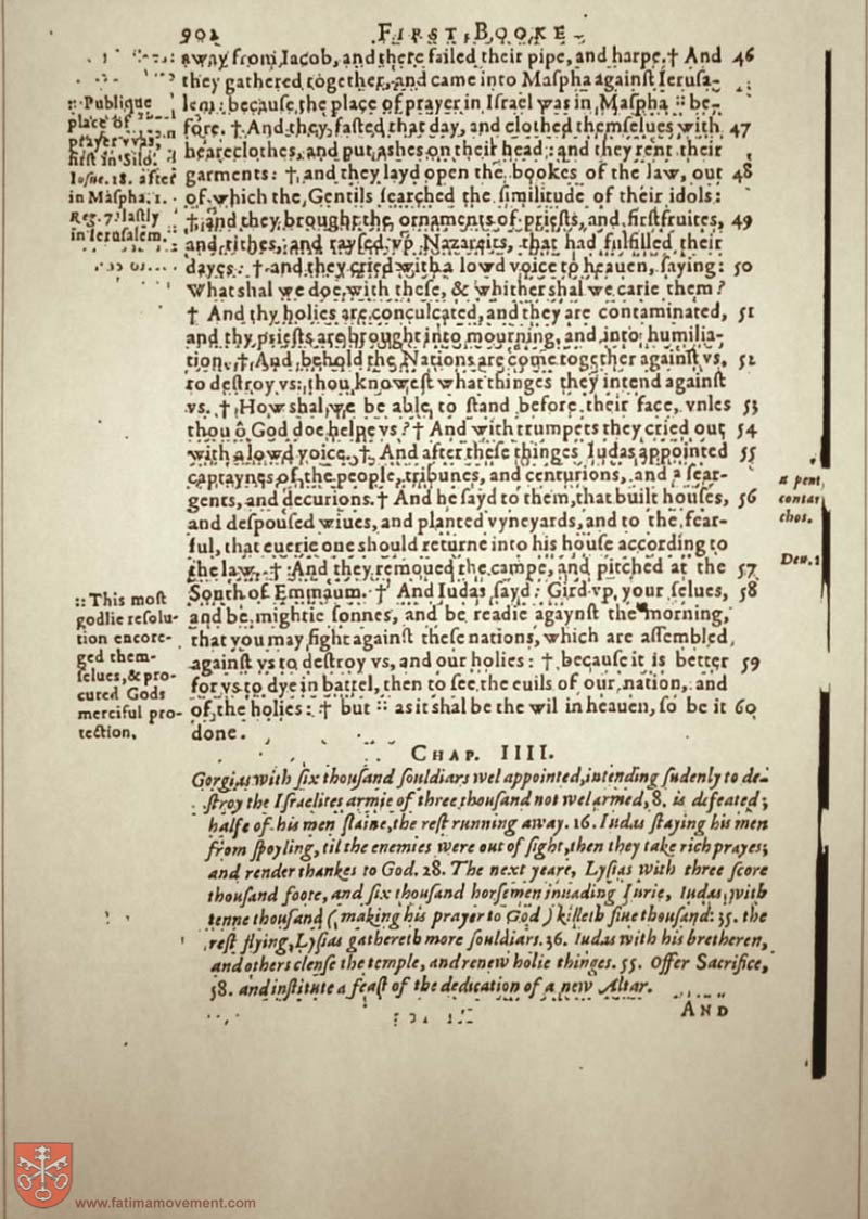 Original Douay Rheims Catholic Bible scan 2037