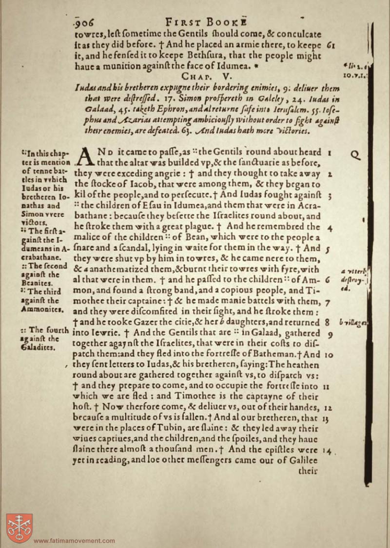 Original Douay Rheims Catholic Bible scan 2041