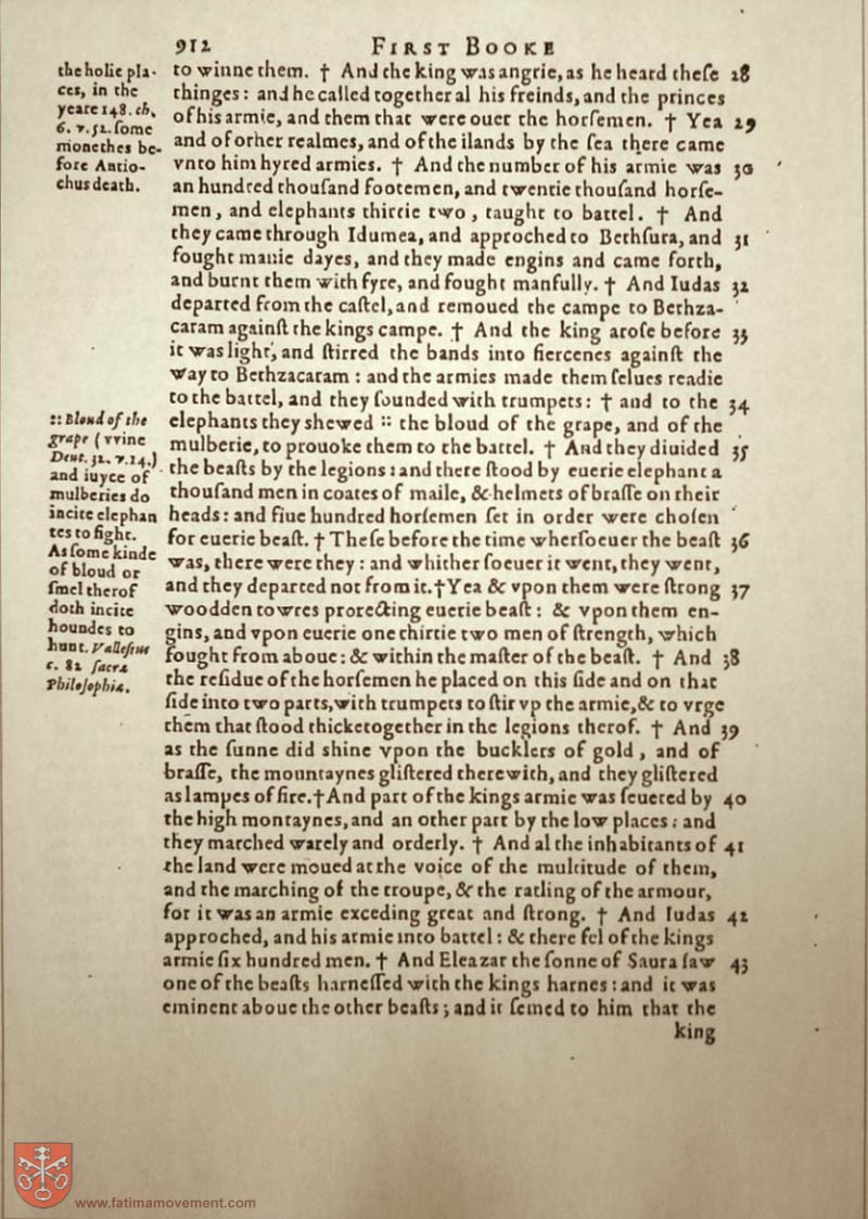 Original Douay Rheims Catholic Bible scan 2047