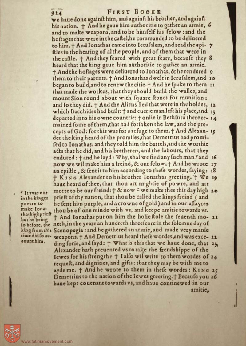 Original Douay Rheims Catholic Bible scan 2059