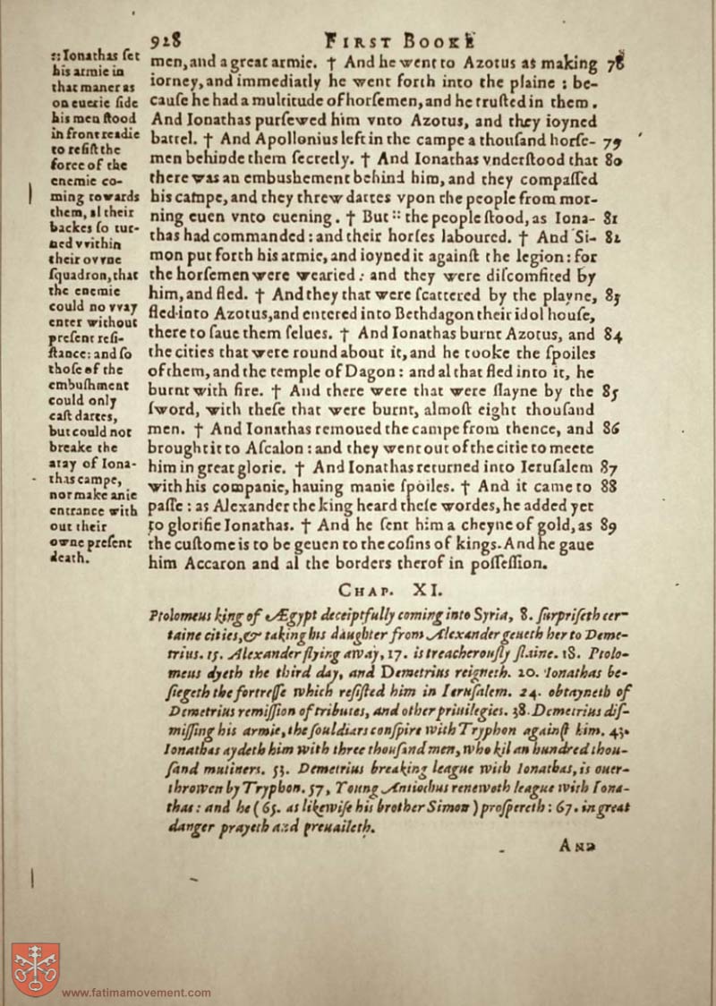 Original Douay Rheims Catholic Bible scan 2063