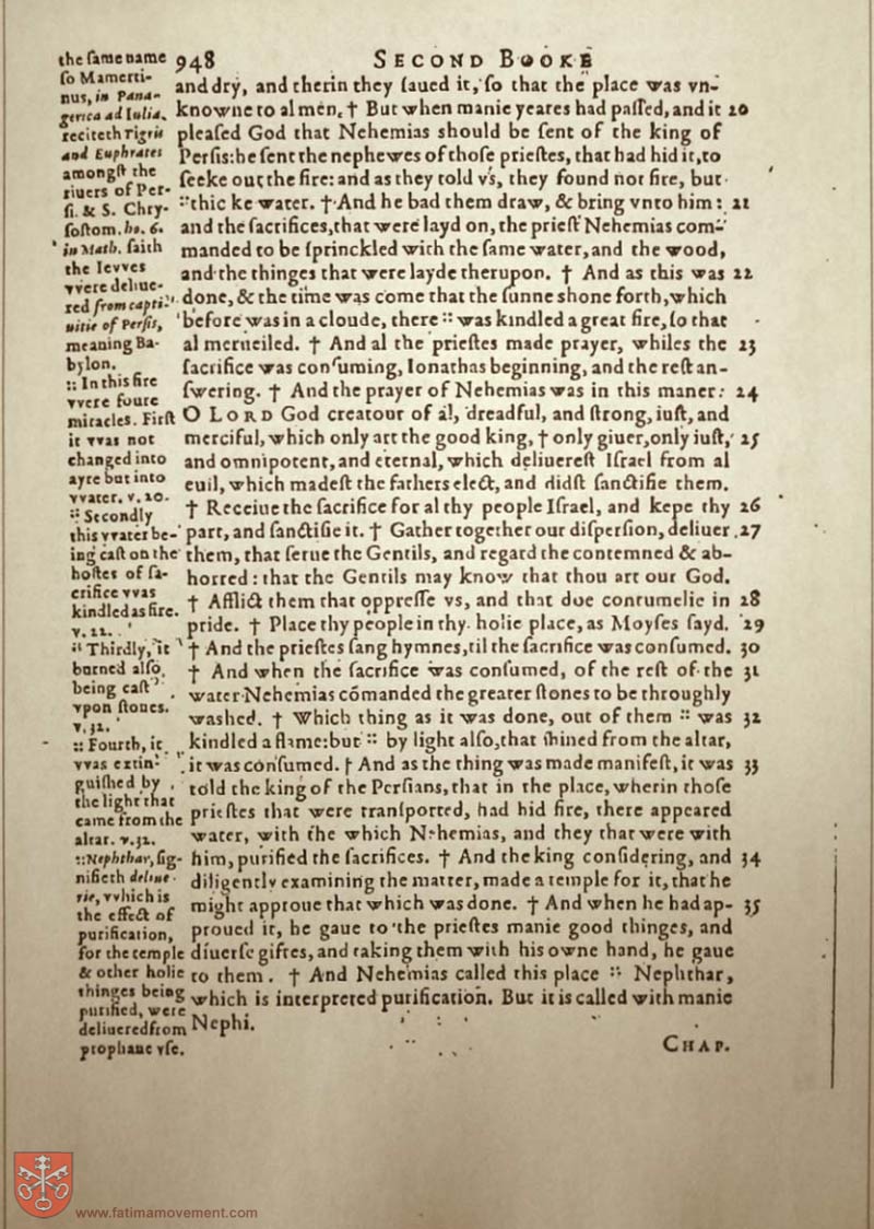 Original Douay Rheims Catholic Bible scan 2082
