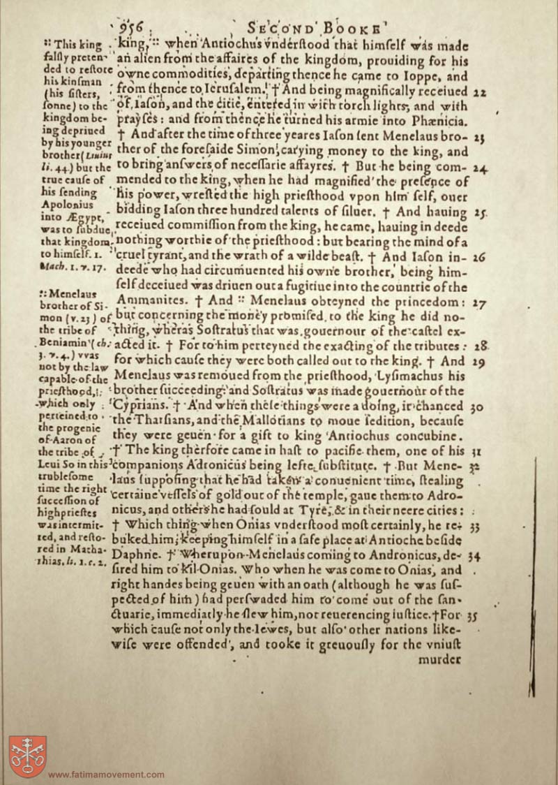 Original Douay Rheims Catholic Bible scan 2091