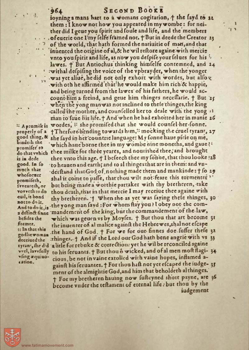 Original Douay Rheims Catholic Bible scan 2099