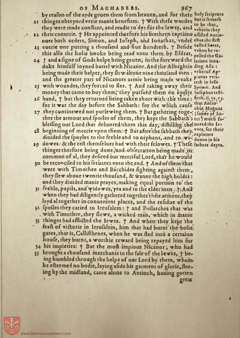 Original Douay Rheims Catholic Bible scan 2102