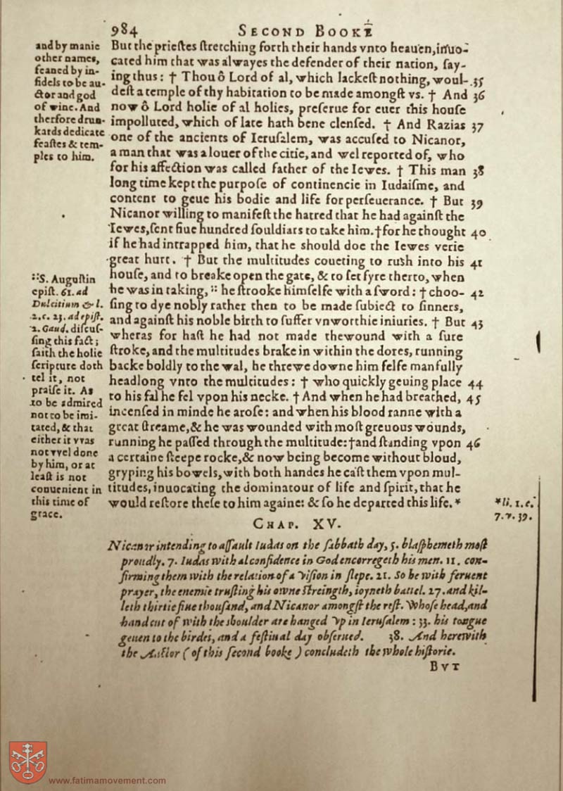 Original Douay Rheims Catholic Bible scan 2119