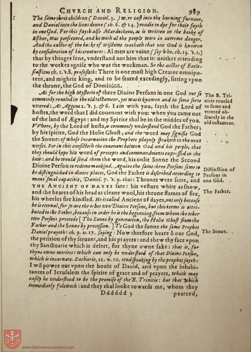 Original Douay Rheims Catholic Bible scan 2124