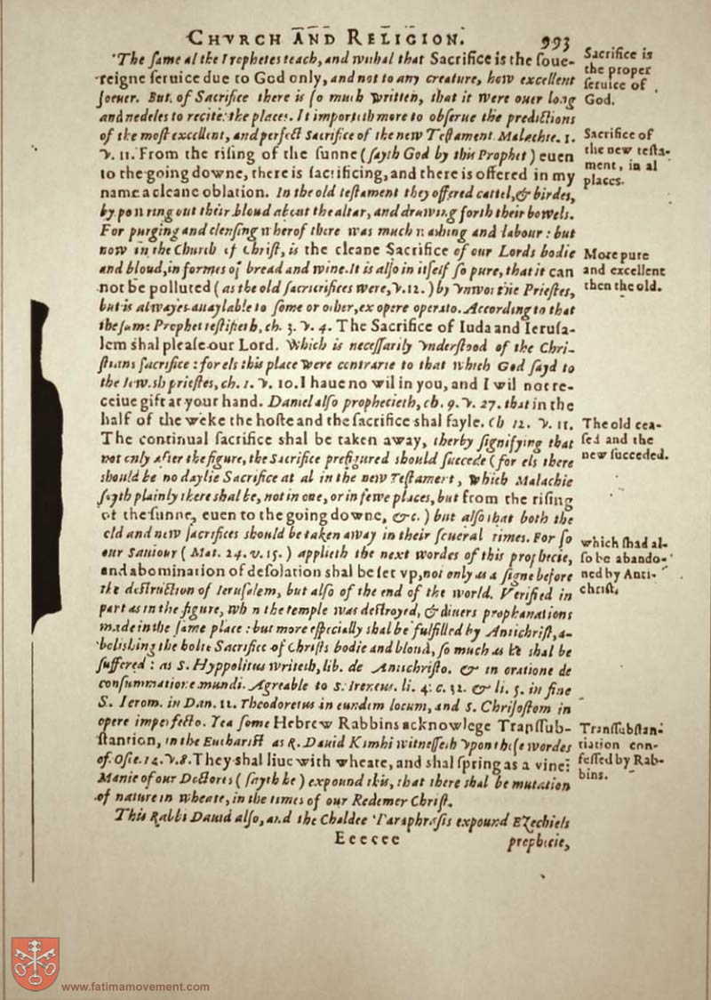 Original Douay Rheims Catholic Bible scan 2128