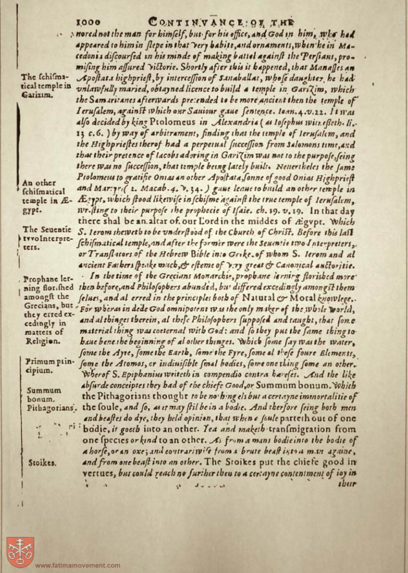 Original Douay Rheims Catholic Bible scan 2135
