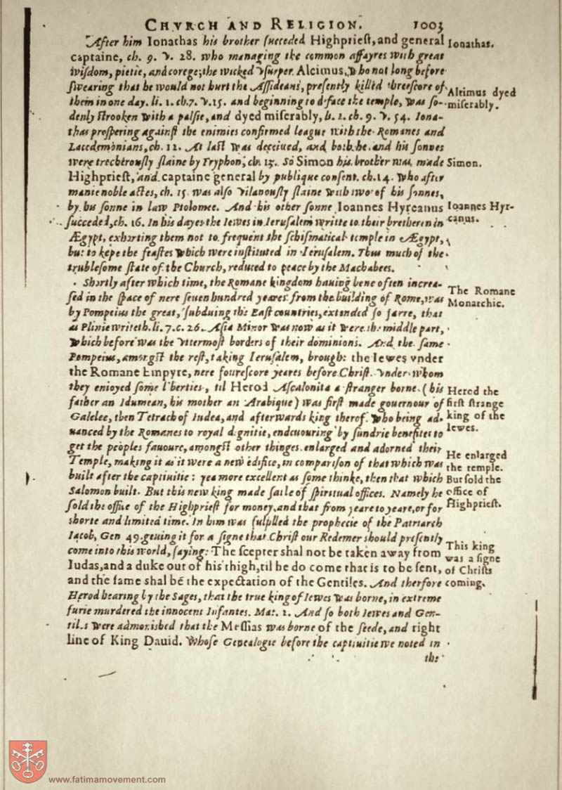 Original Douay Rheims Catholic Bible scan 2138
