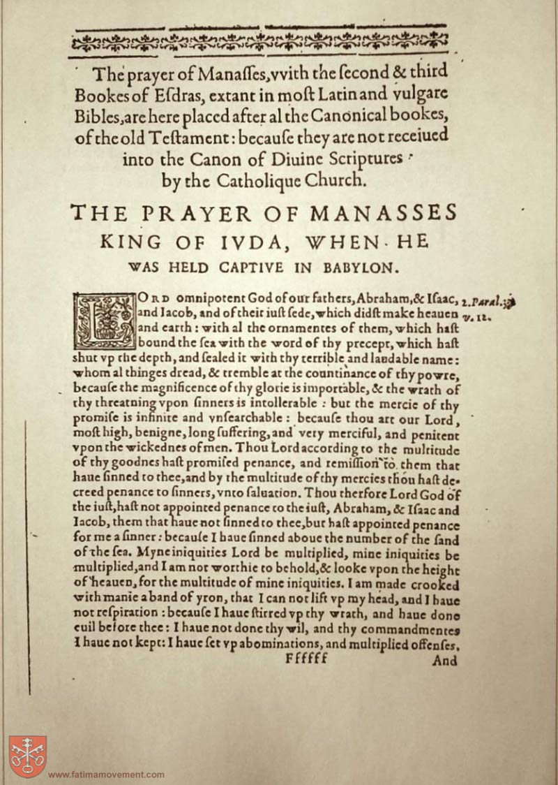 Original Douay Rheims Catholic Bible scan 2140