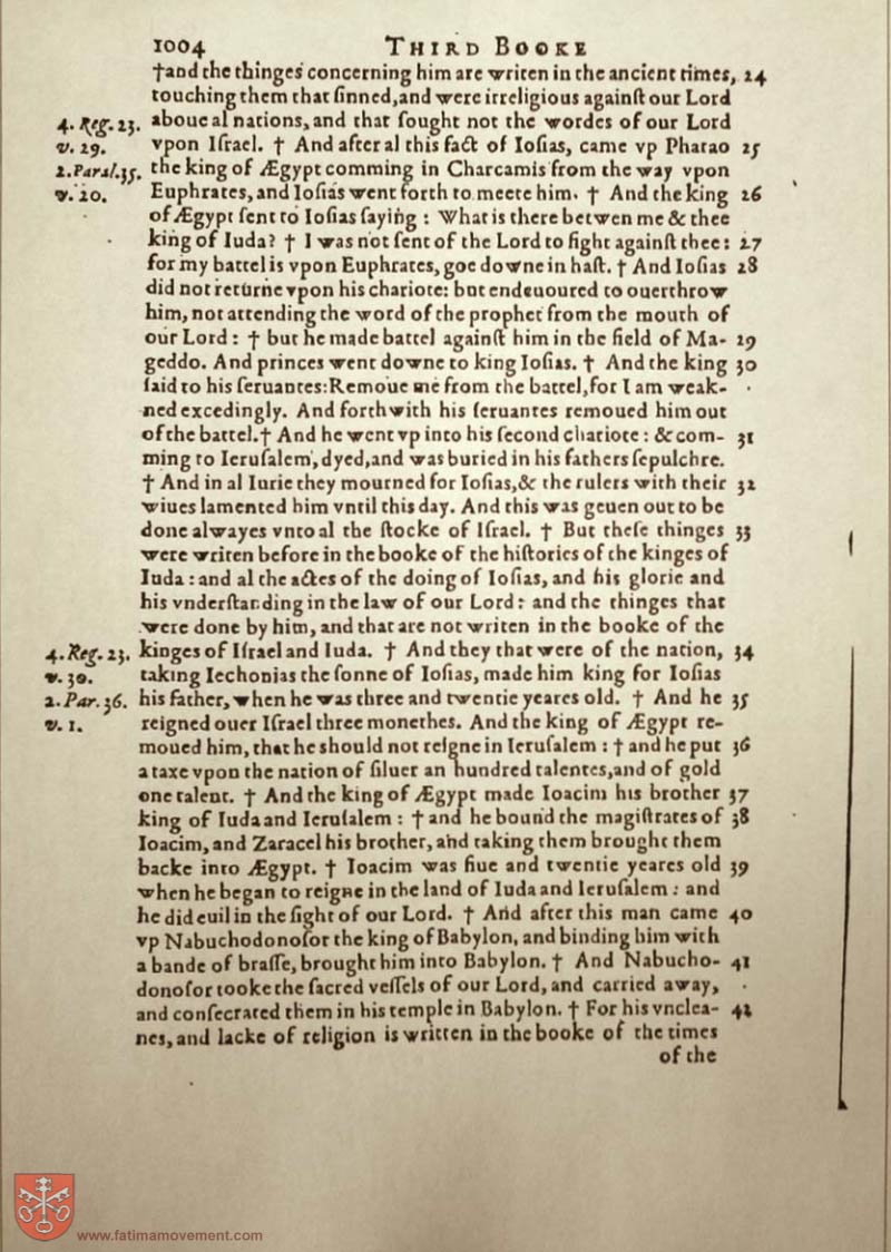 Original Douay Rheims Catholic Bible scan 2143