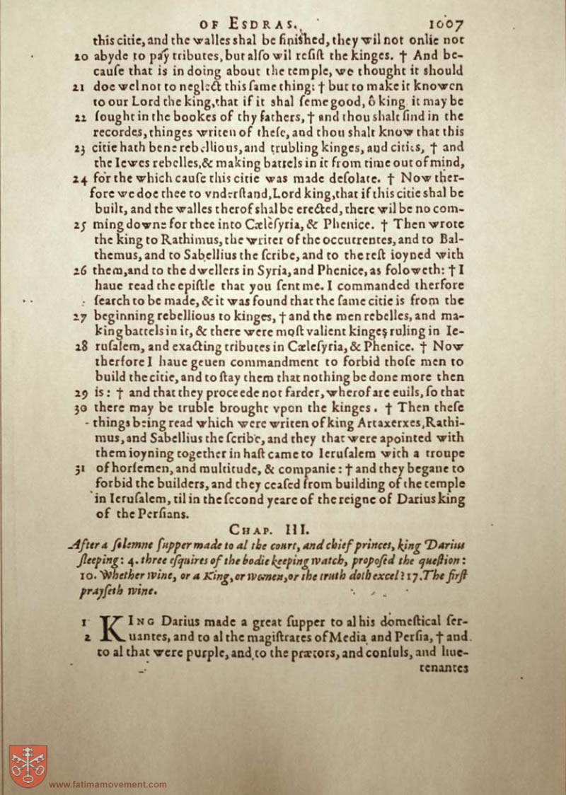 Original Douay Rheims Catholic Bible scan 2146