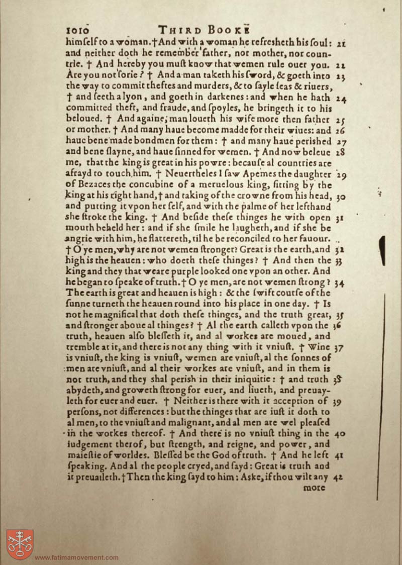 Original Douay Rheims Catholic Bible scan 2149