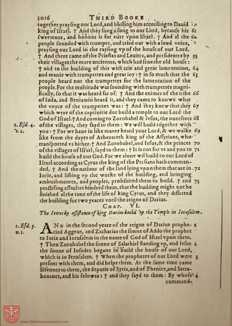 Original Douay Rheims Catholic Bible scan 2155