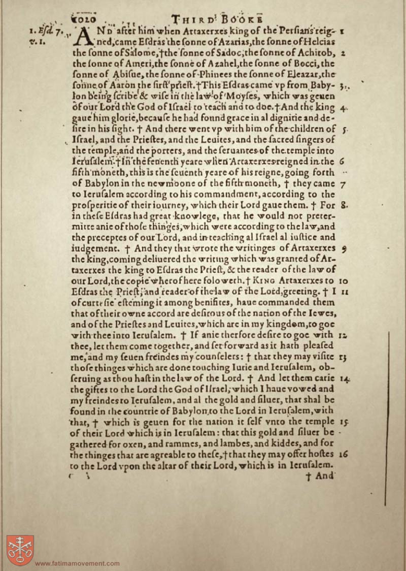 Original Douay Rheims Catholic Bible scan 2159