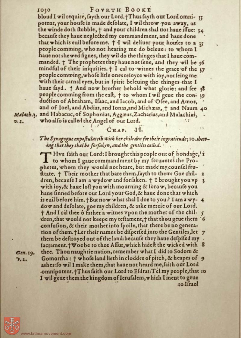 Original Douay Rheims Catholic Bible scan 2169