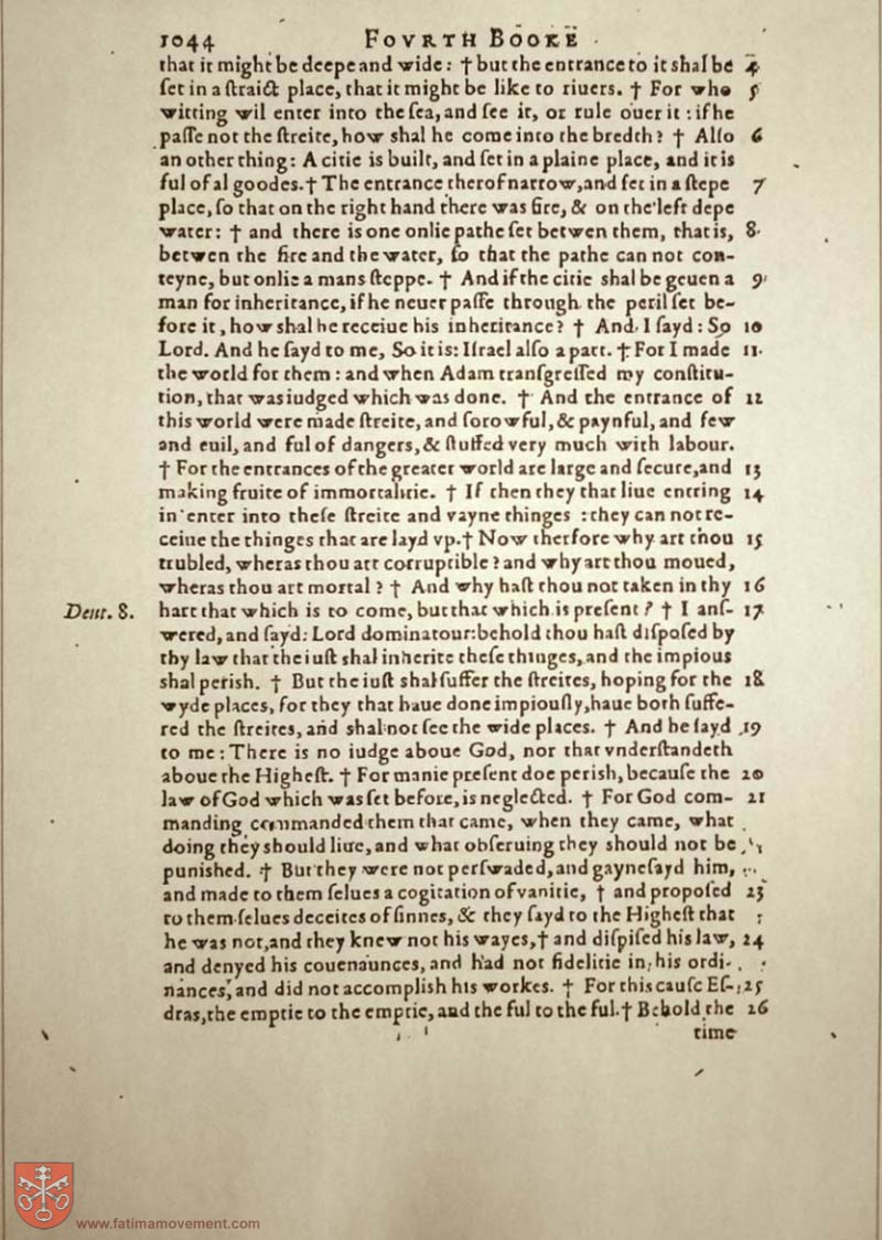 Original Douay Rheims Catholic Bible scan 2183