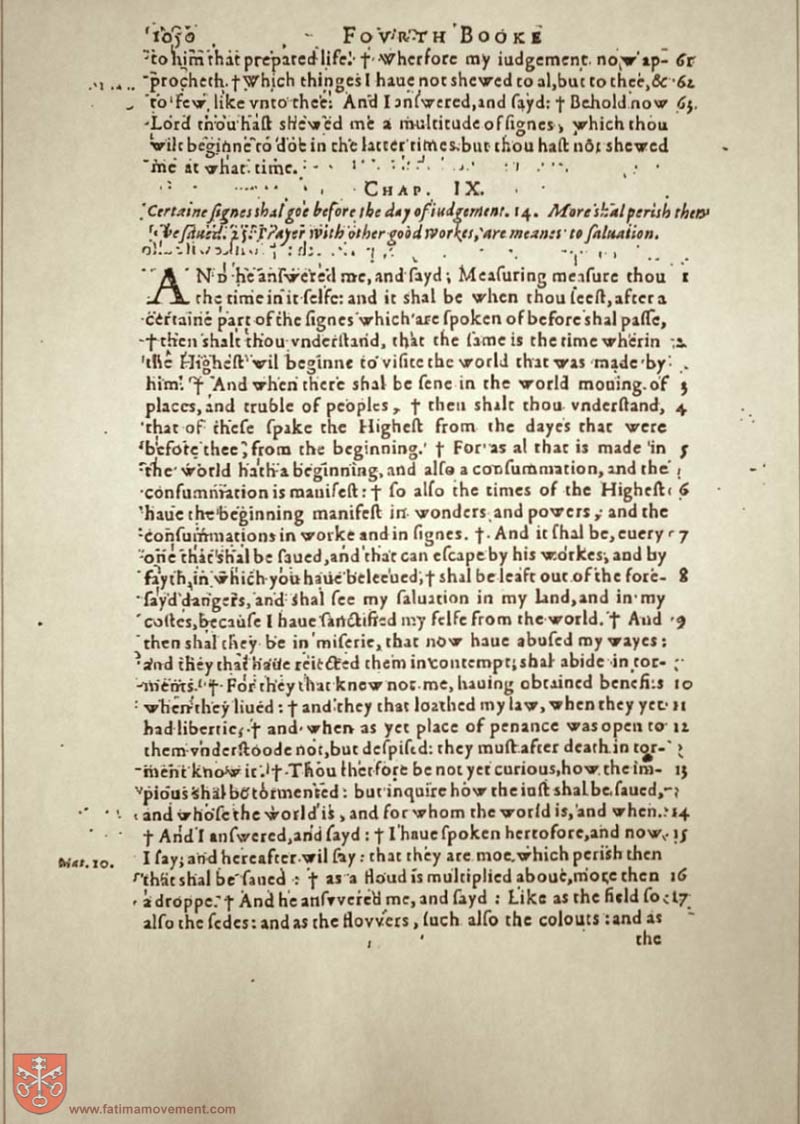 Original Douay Rheims Catholic Bible scan 2189